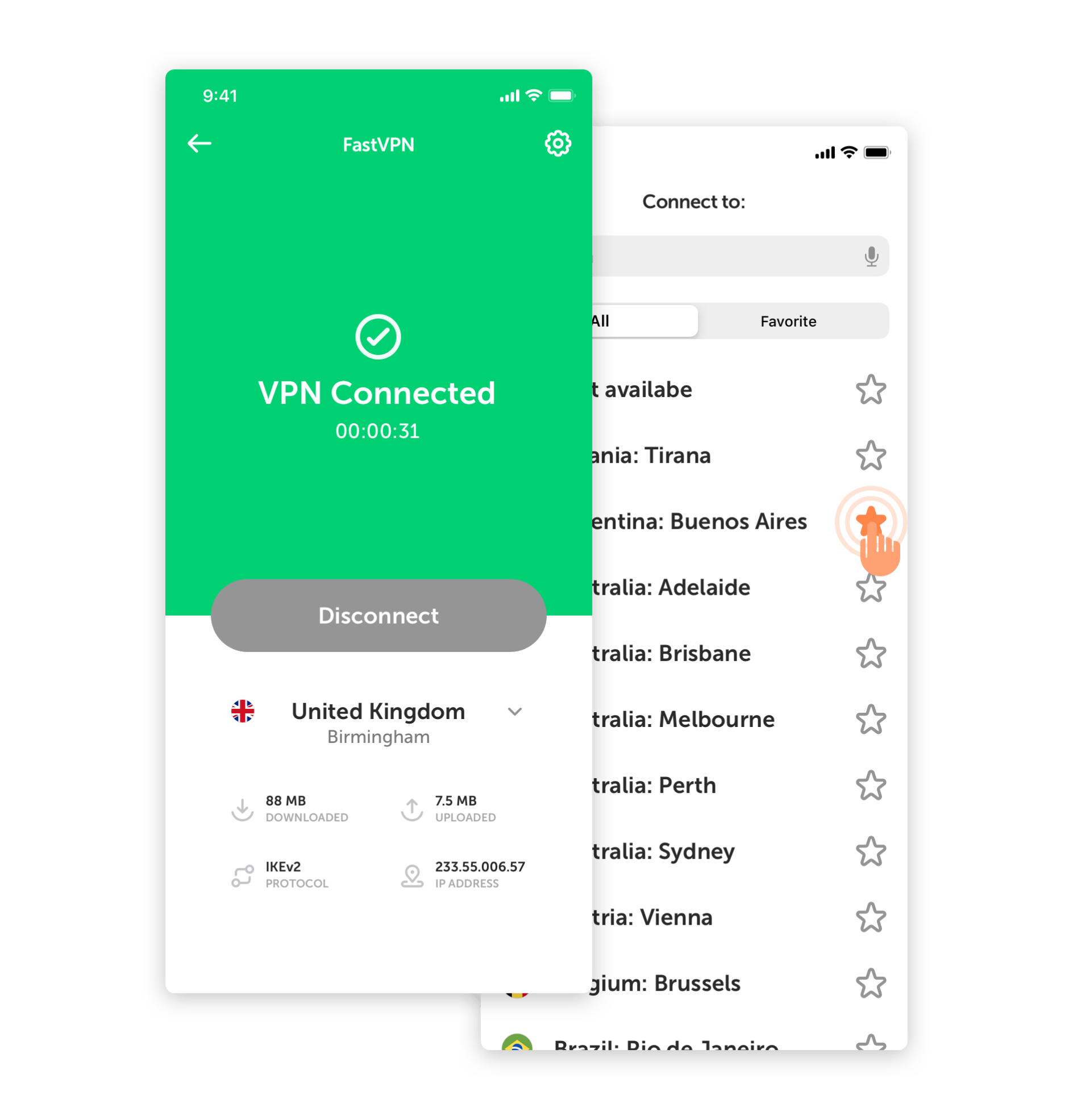 ¿Está disponible la VPN rápida para iOS?