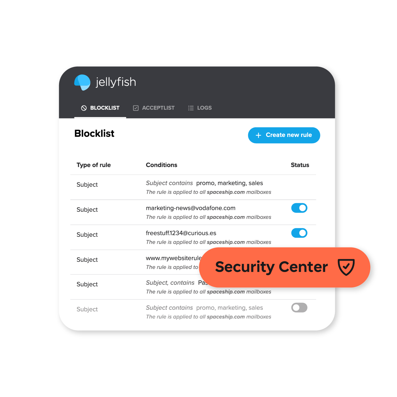 Stay secure and in control